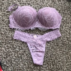 Victoria’s Secret purple set !!! NWT!!!